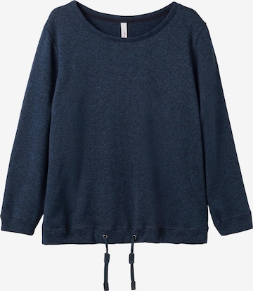 SHEEGO Sweatshirt in Blue: front