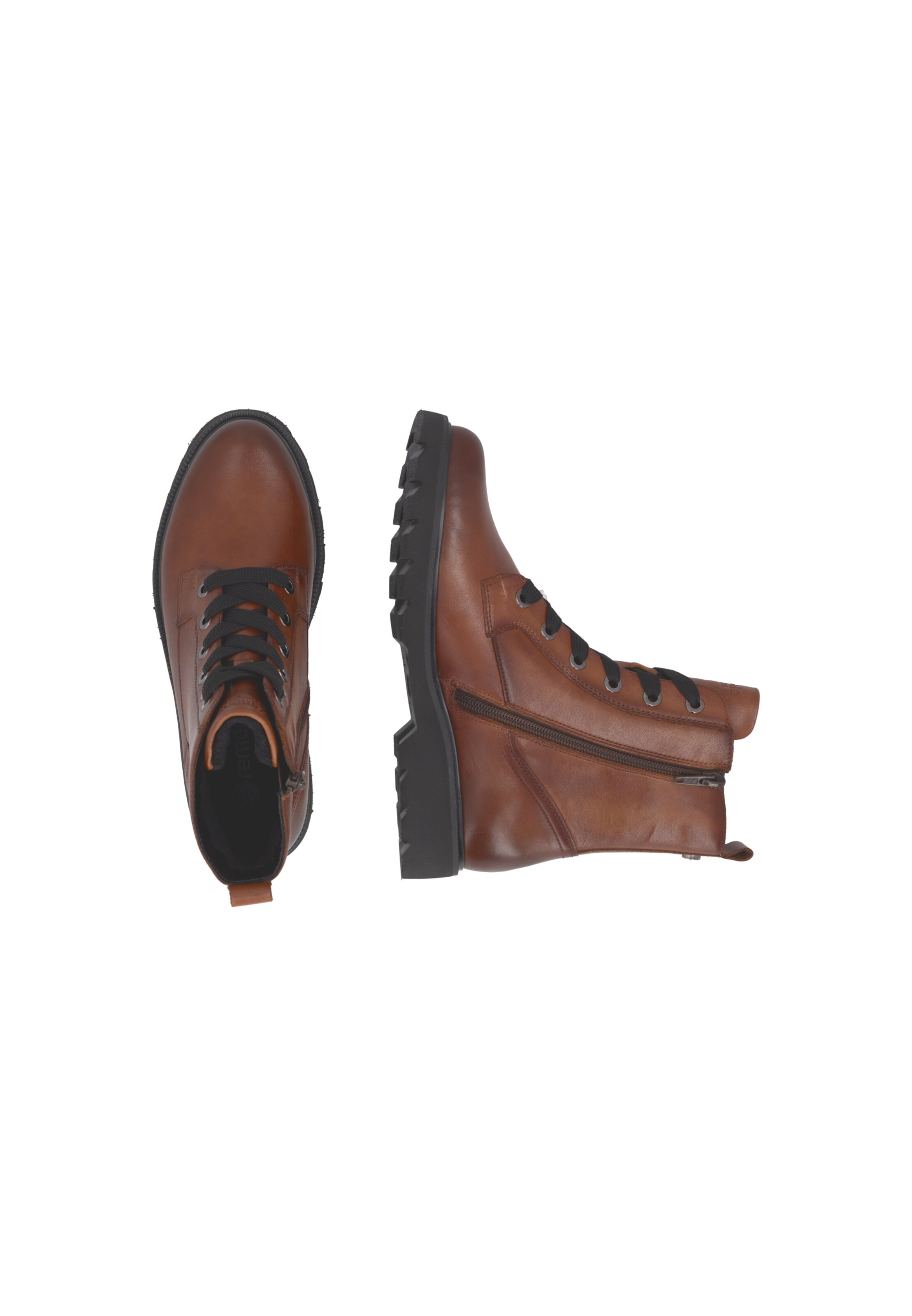 Bottines à lacets REMONTE en marron