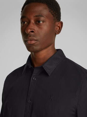 Calvin Klein JeansSlim Fit Košulja - crna boja