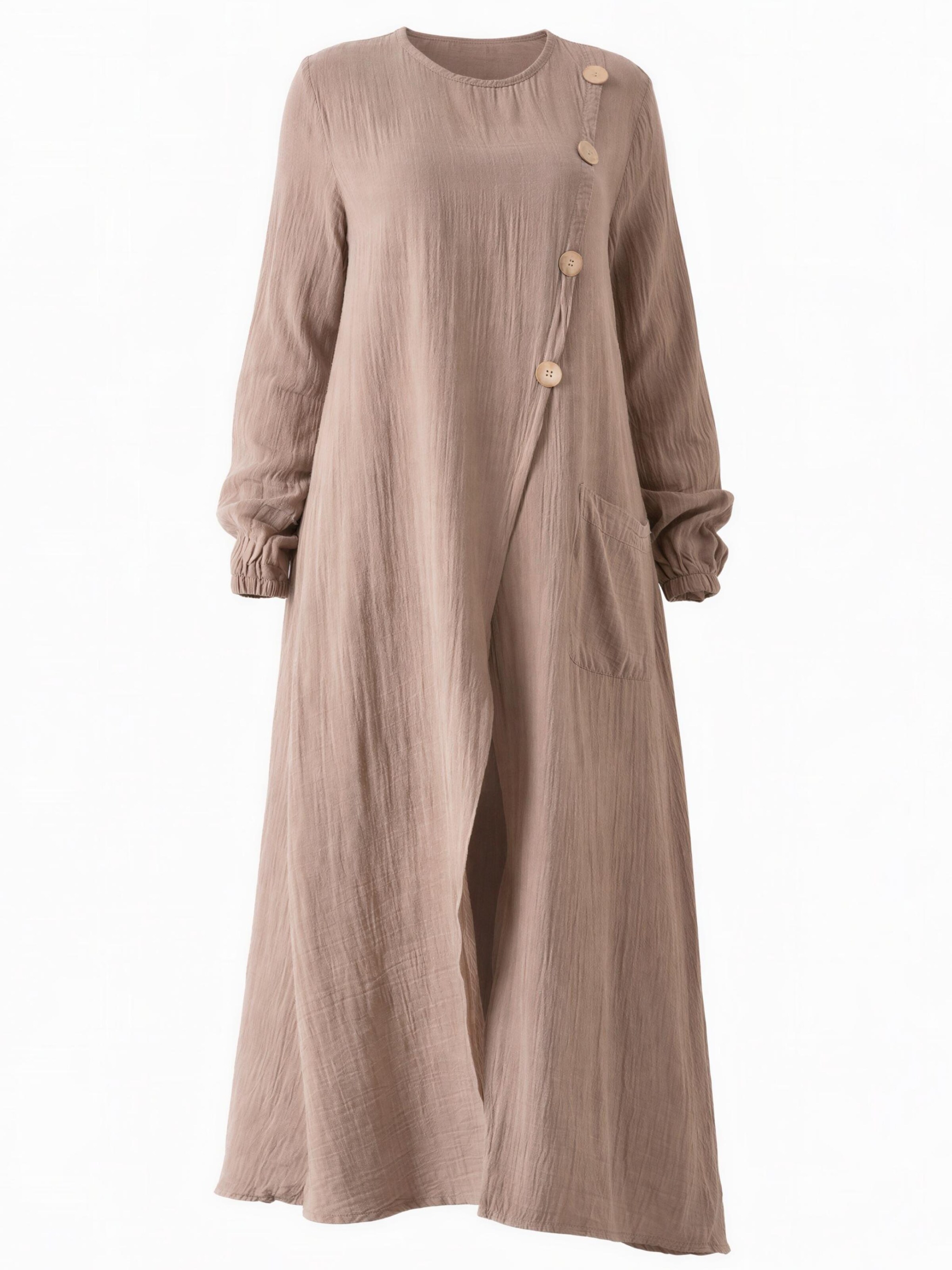 WENOR - Túnica 'Elira' en beige: frente
