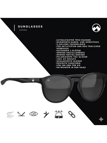 Lunettes de soleil sport 'MowMow Niseko Sunglasses - Polarized - Men - Women' Mowmow en noir