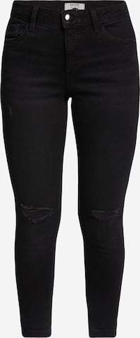 Skinny Jean 'Darcy' Dorothy Perkins Petite en noir : devant