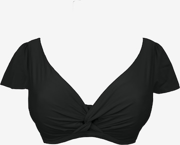SugarShape Bikini Top 'Mambo' in Black: front