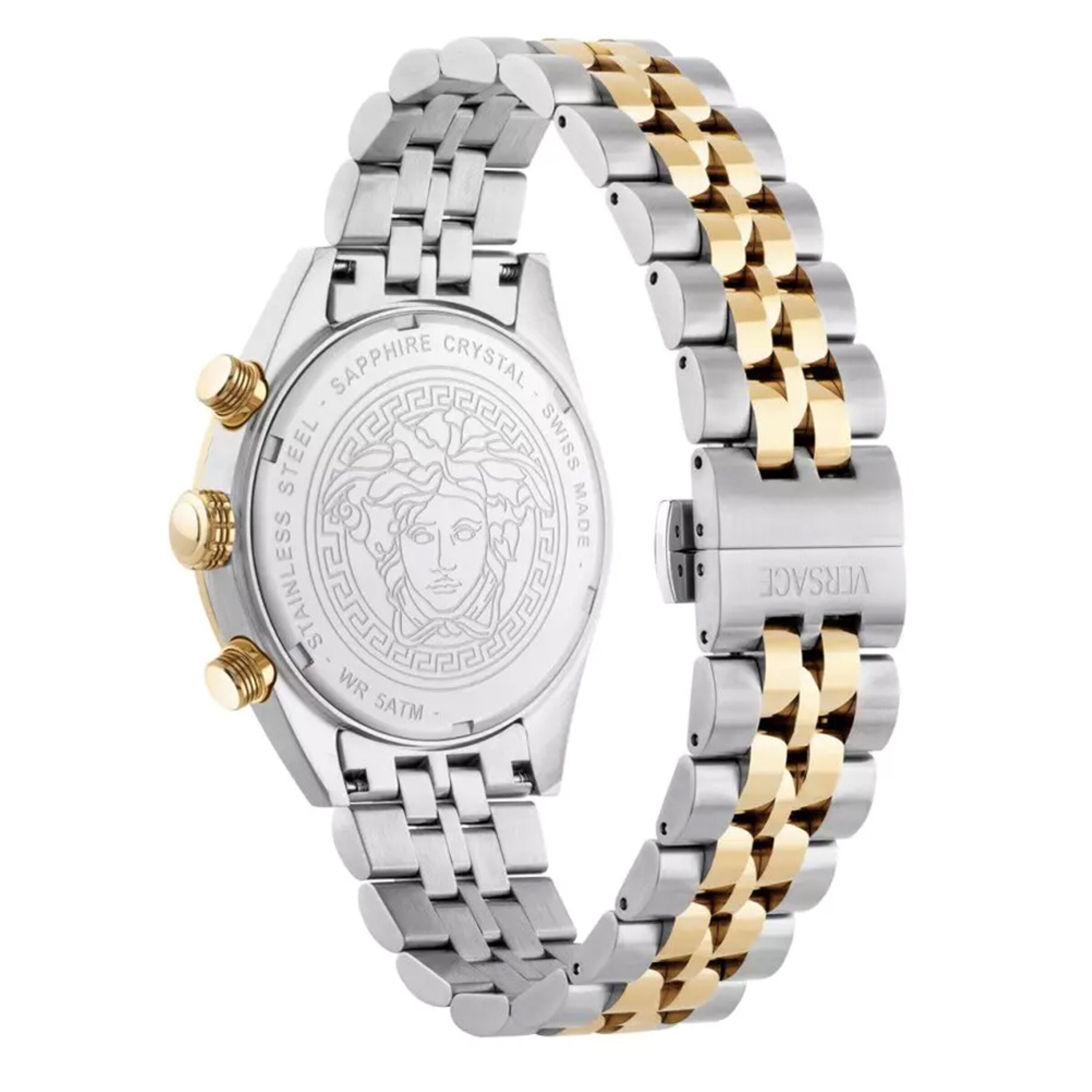 VERSACE Analoguhr in Silber