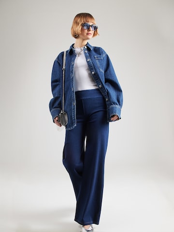 TOPSHOP Демисезонная куртка 'MADISON' в Синий