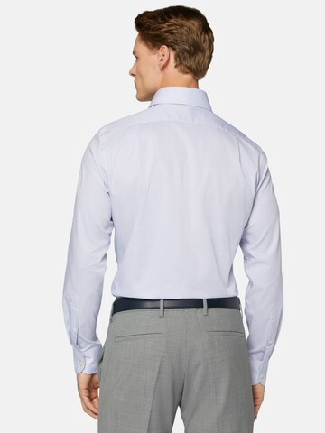 Coupe regular Chemise Boggi Milano en bleu