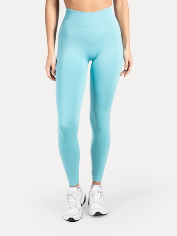 Skinny Leggings 'Slayton Scrunch' Smilodox en vert : devant