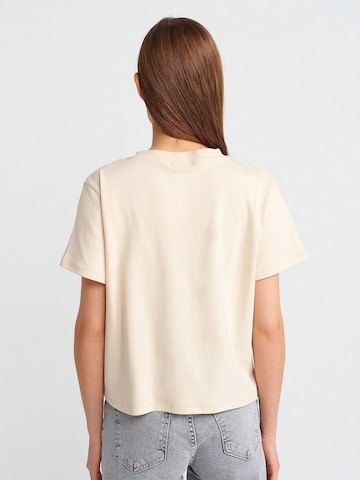 T-shirt Dilvin en beige