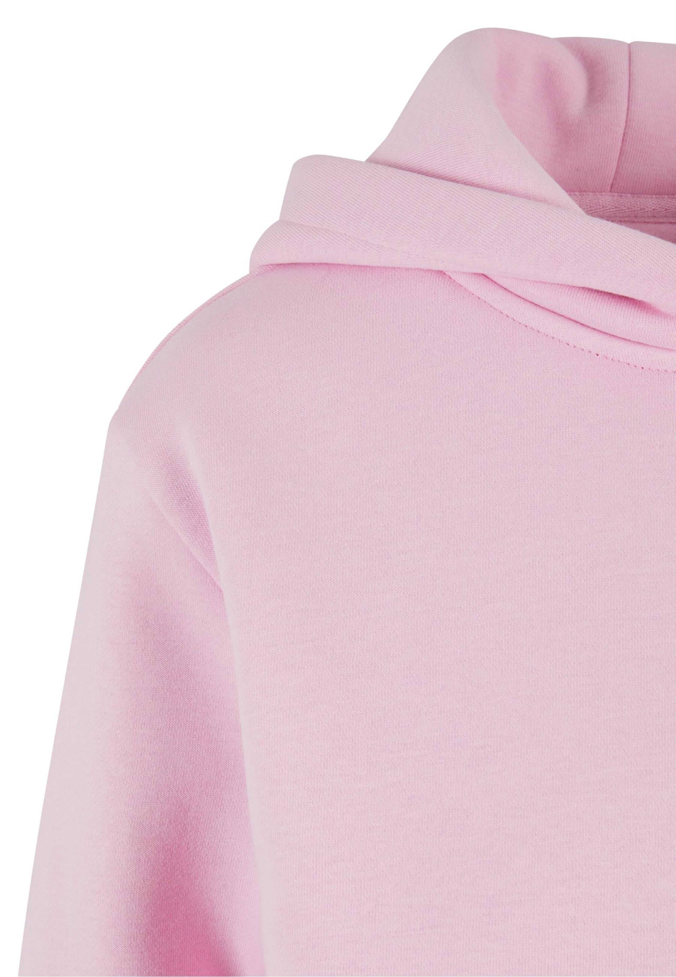 Urban Classics Sweatshirt 'Fluffy' in Pink