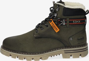 Boots stringati di Dockers by Gerli in verde