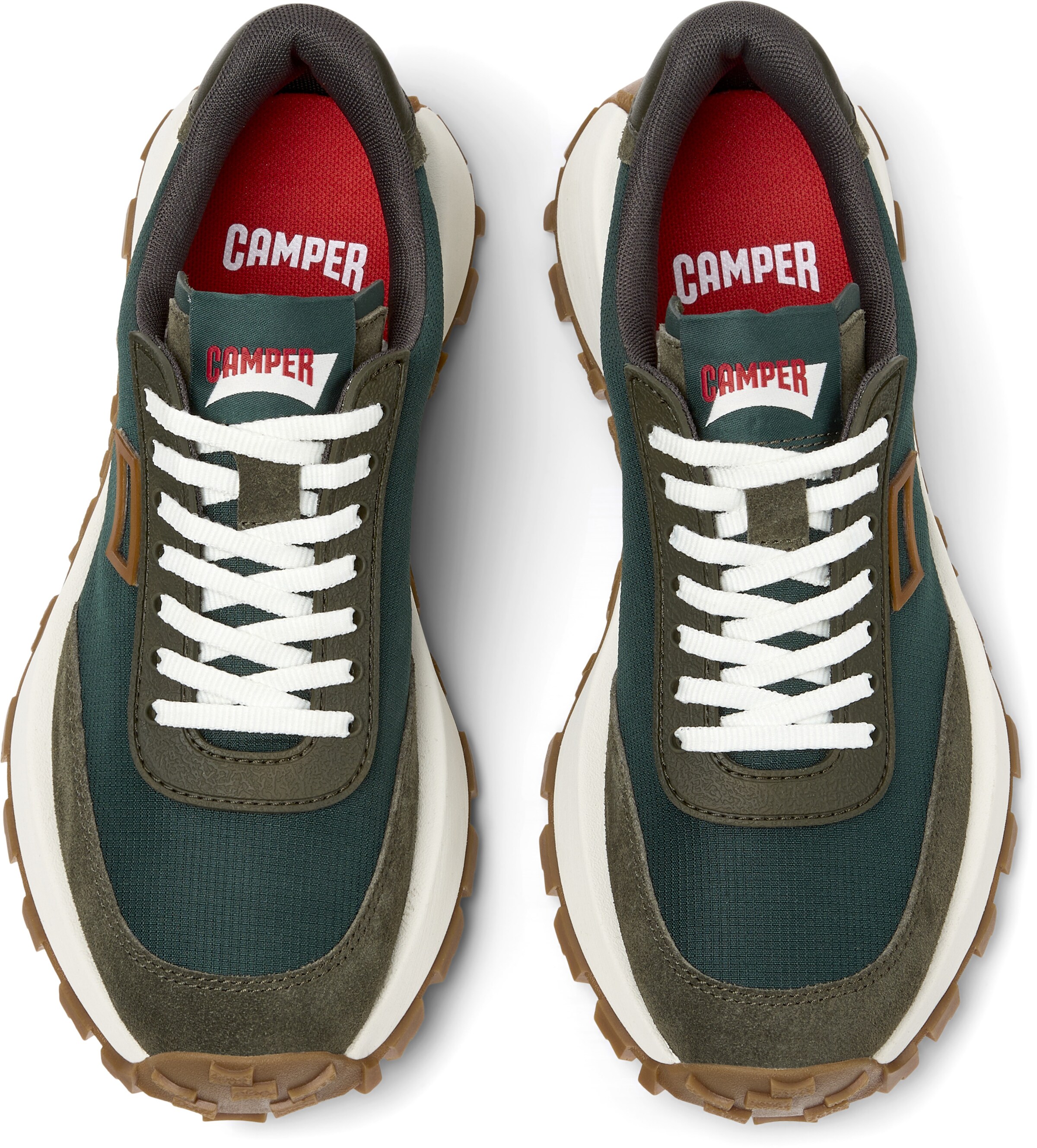 CAMPER Sneakers laag 'Drift Trail' in Groen