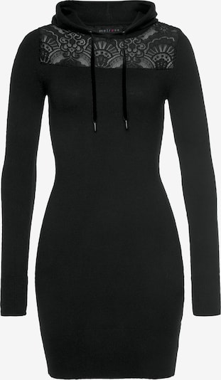 MELROSE Strickkleid in schwarz, Produktansicht