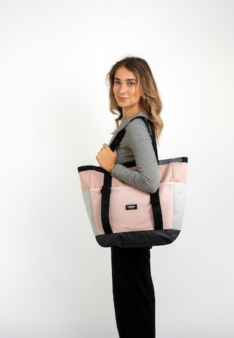 LARKSON Shopper i pink: forside