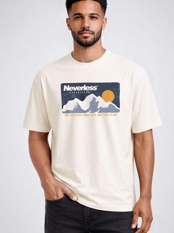 Neverless Shirt 'Neverless Expedition' in Beige
