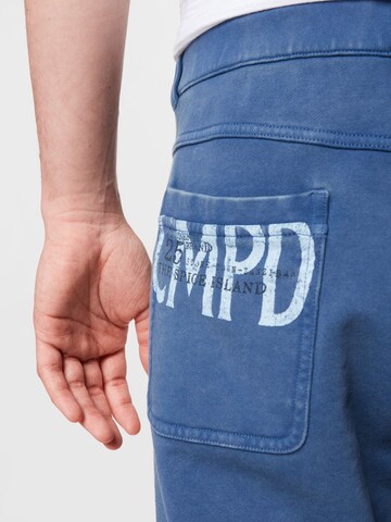 CAMP DAVID Loose fit Pants in Blue