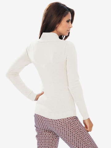 Linea Tesini by heine Sweater in White