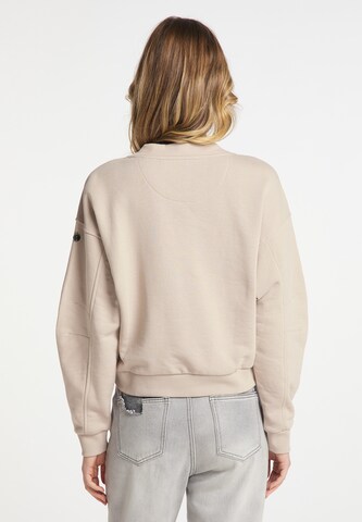 Sweat-shirt DreiMaster Vintage en beige