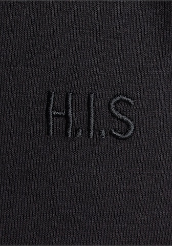 H.I.S Szabványos Pizsama nadrágok - fekete