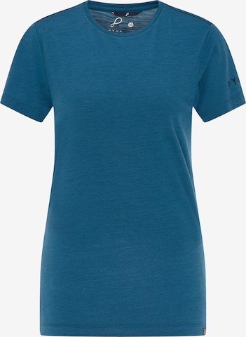 PYUA Functioneel shirt 'EVERBASE' in Blauw: voorkant