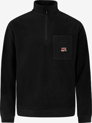 PROTEST Sportsweatshirt 'PRTPAXTON' in Schwarz: Vorderseite