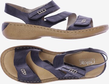 Rieker Sandals & High-Heeled Sandals in 41 in Blue: front
