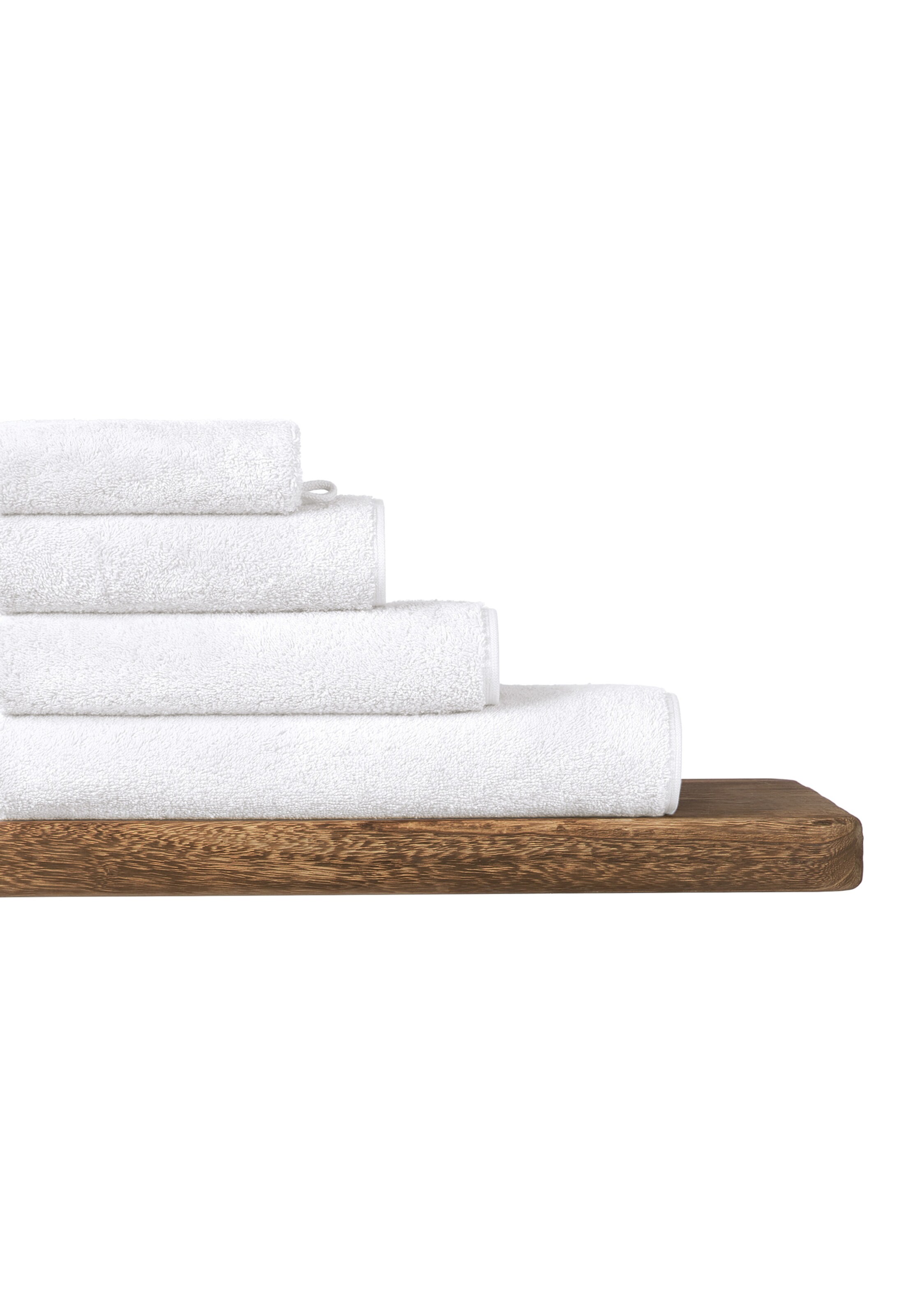 SCHIESSER Handdoek 'Milano' in Wit