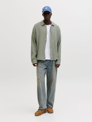 Comfort fit Camicia di JACK & JONES in verde