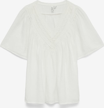 VERO MODA Bluza 'VMKARLA' | bela barva: sprednja stran