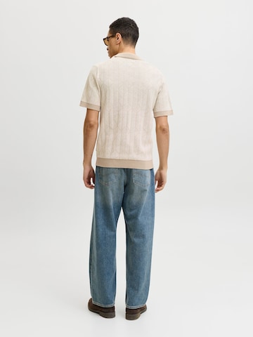 Jack & Jones Premium Sweater 'JPRBLublake' in Beige