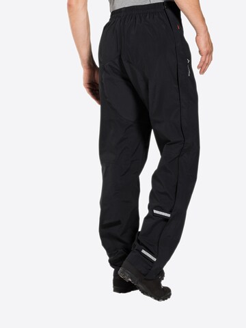 VAUDE Regular Outdoor Pants 'Yaras' in Black