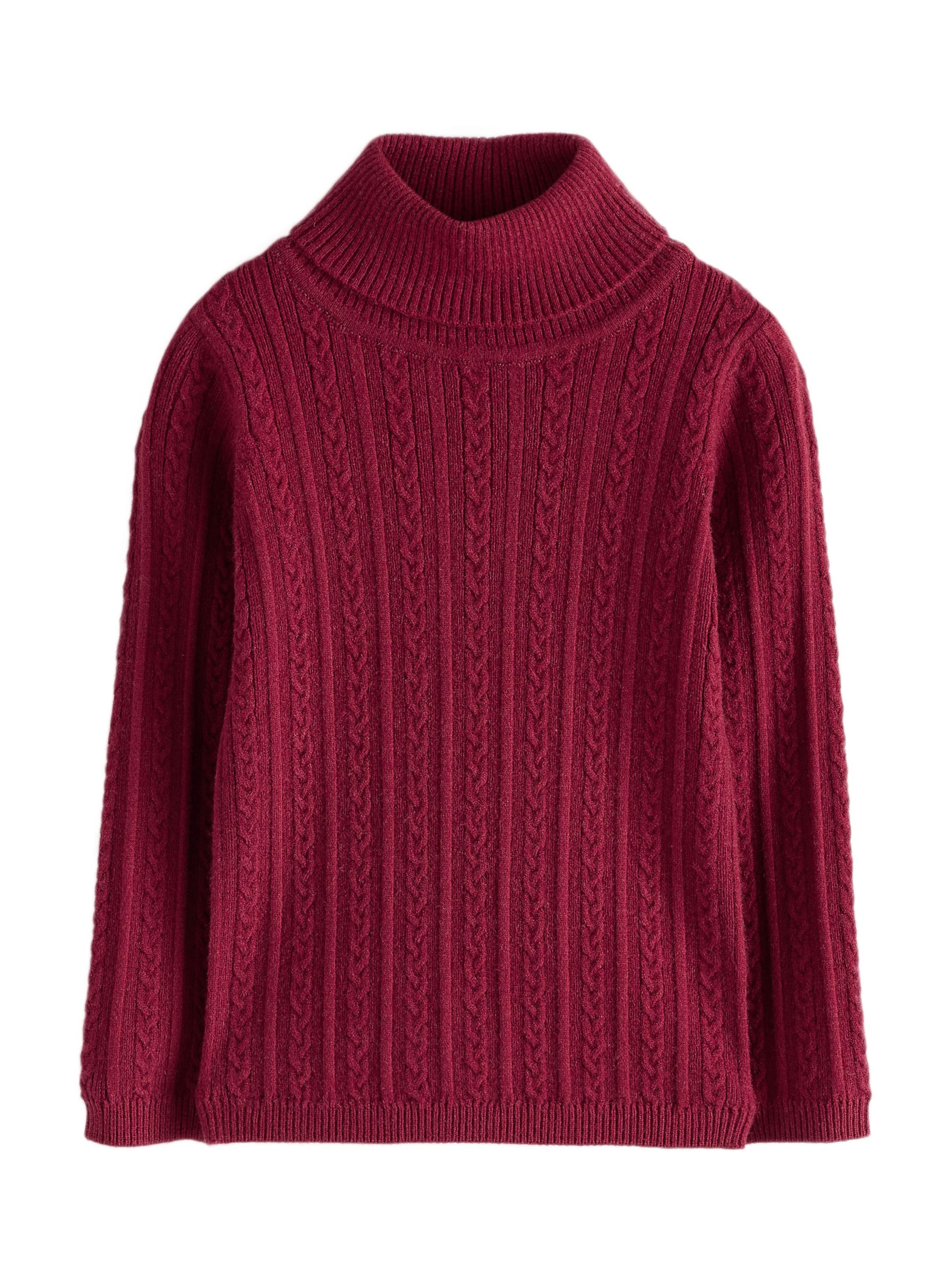Next Pullover i rød: forside