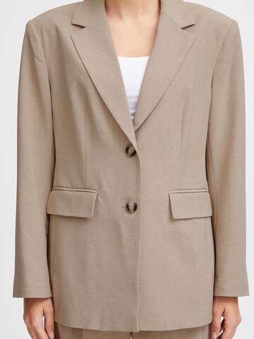 Blazer 'IHTANNIE' ICHI en beige