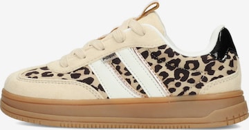 POSH by Poelman Sneakers in Beige: front