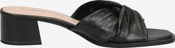 CAPRICE Pantolette in Schwarz