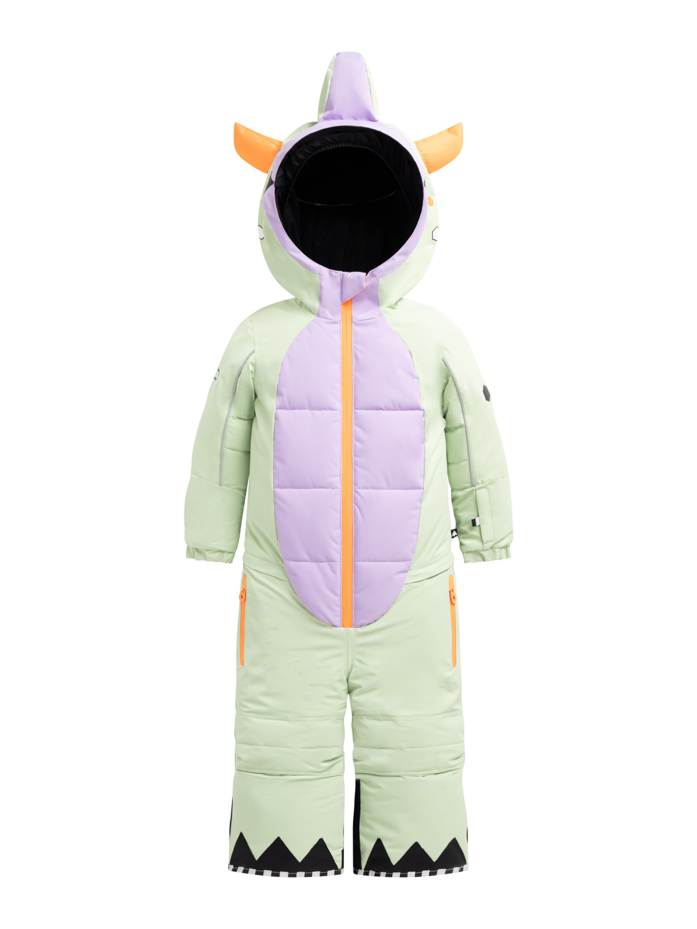 WeeDo Overall 'LILIDO MINT 26 Schneeanzug' in Green: front