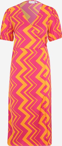 Vila Petite Dress 'HULA' in Pink: front
