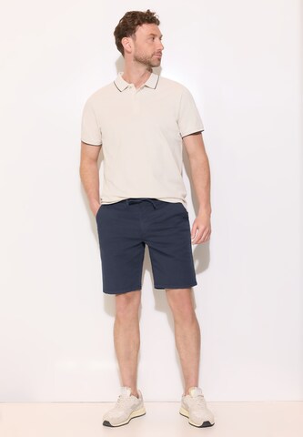 Street One MEN Regular Chino Pants in Blue
