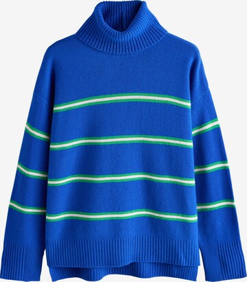 Next Pulóver - kék: elől