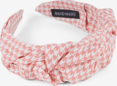 styleBREAKER Haarschmuck 'Haarreif mit Hahnentritt Muster' in One Size in apricot, Produktansicht