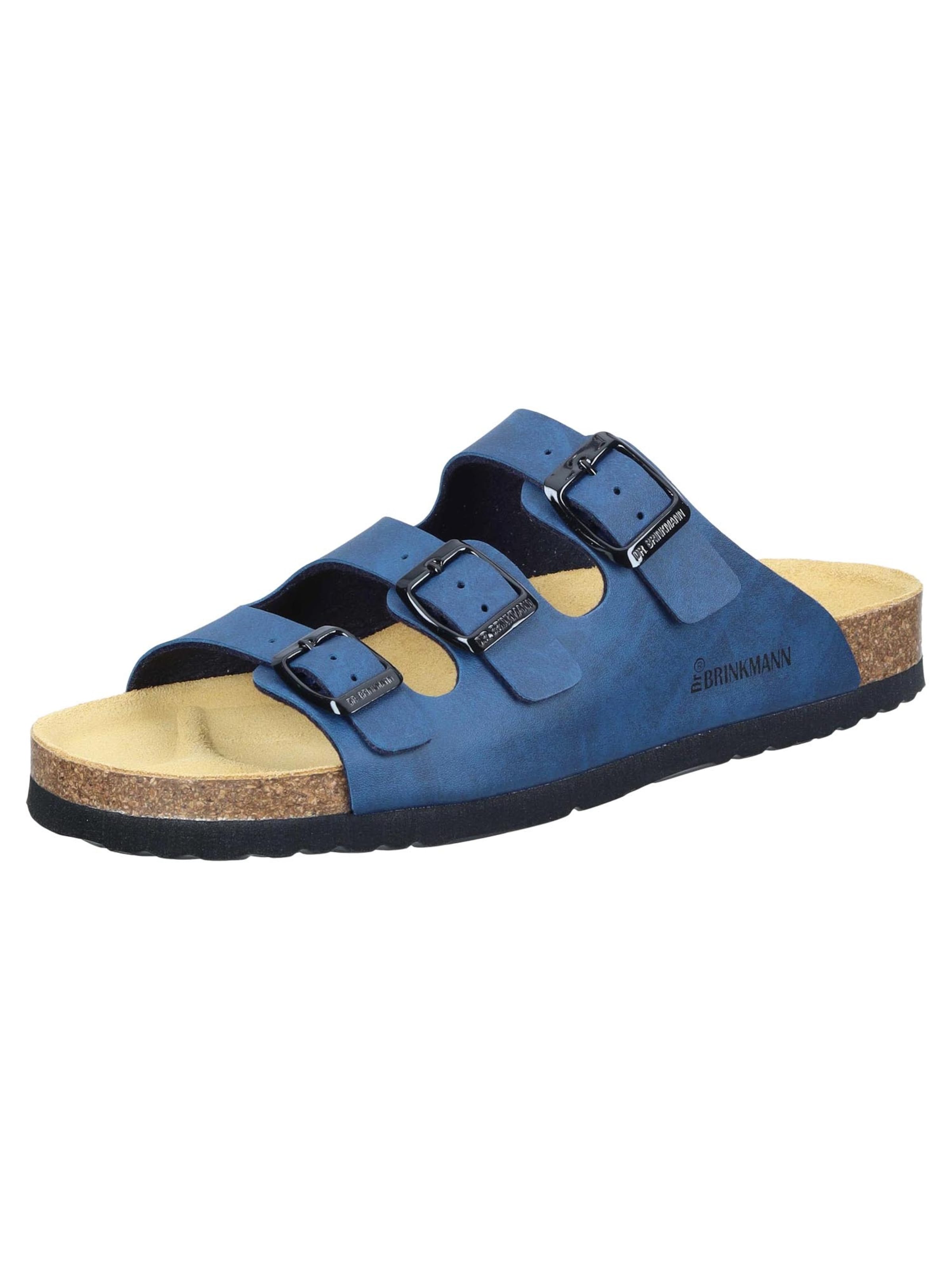 DR. BRINKMANN Slippers 'Novelda' in Blue