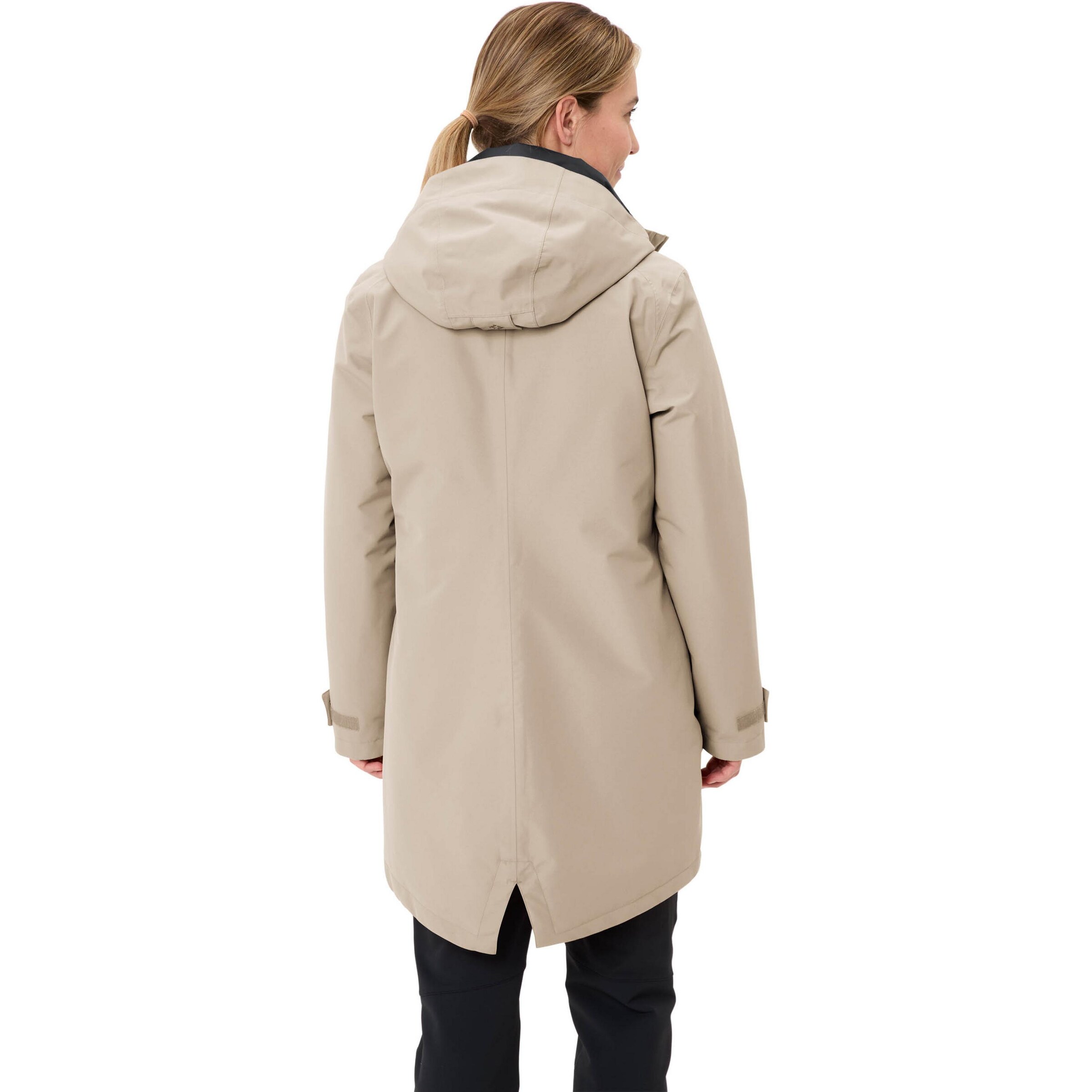 VAUDE Outdoorjas 'Skomer III' in Beige