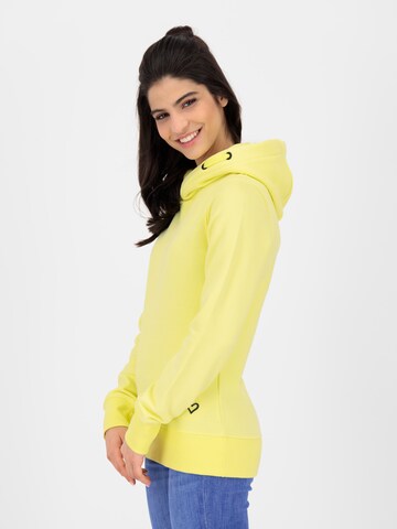 Alife and Kickin Sweatshirt 'Brie' in Yellow