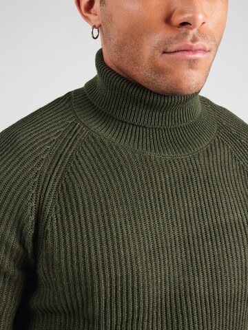 JACK & JONES Свитер в Зеленый