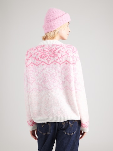 balta PIECES Megztinis 'PCJO'