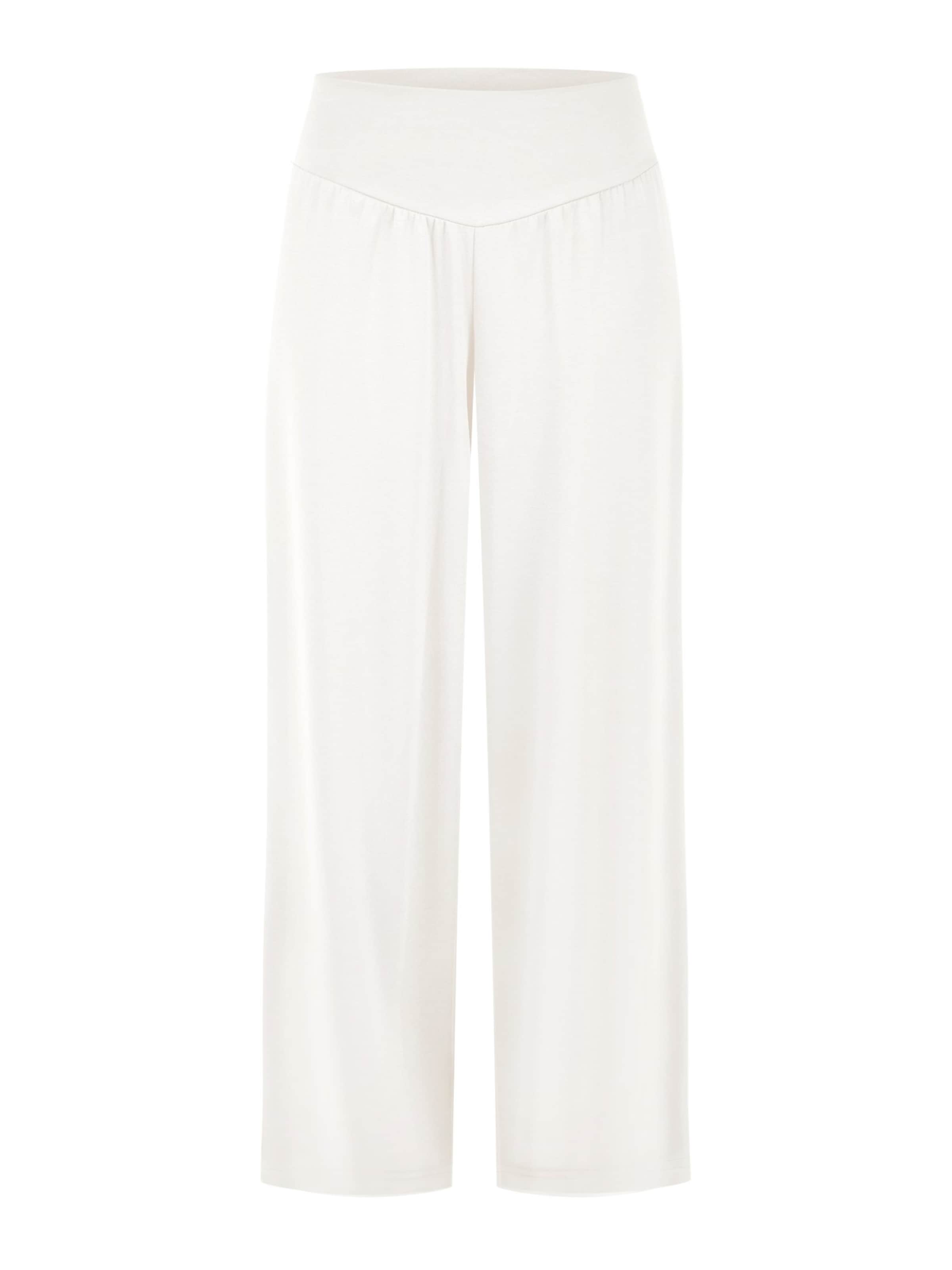 Pantalon ' Jorina ' Smilodox en blanc : devant