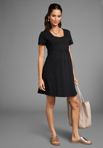 Neun Monate Dress in Black