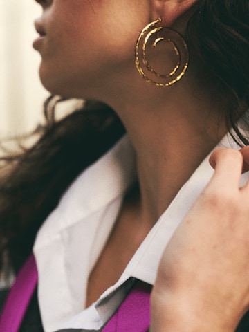 Boucles d'oreilles 'Helispheric' Les Reines en or