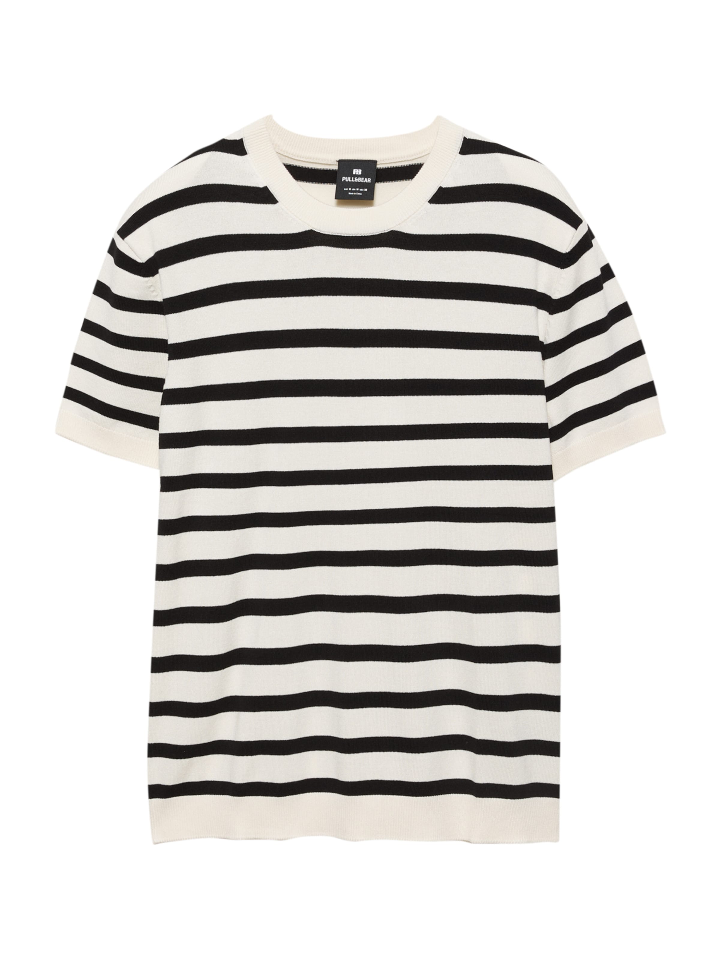 Pull&Bear Pullover in Weiß: Vorderseite