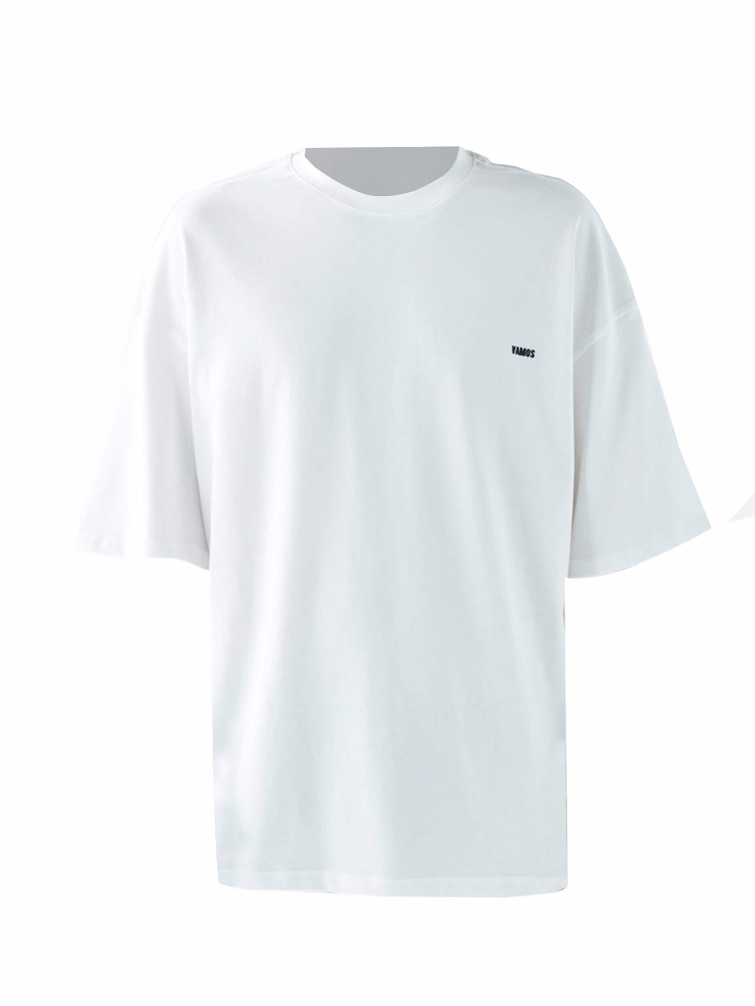 VAMOS CLO Koszulka w kolorze biały: przód