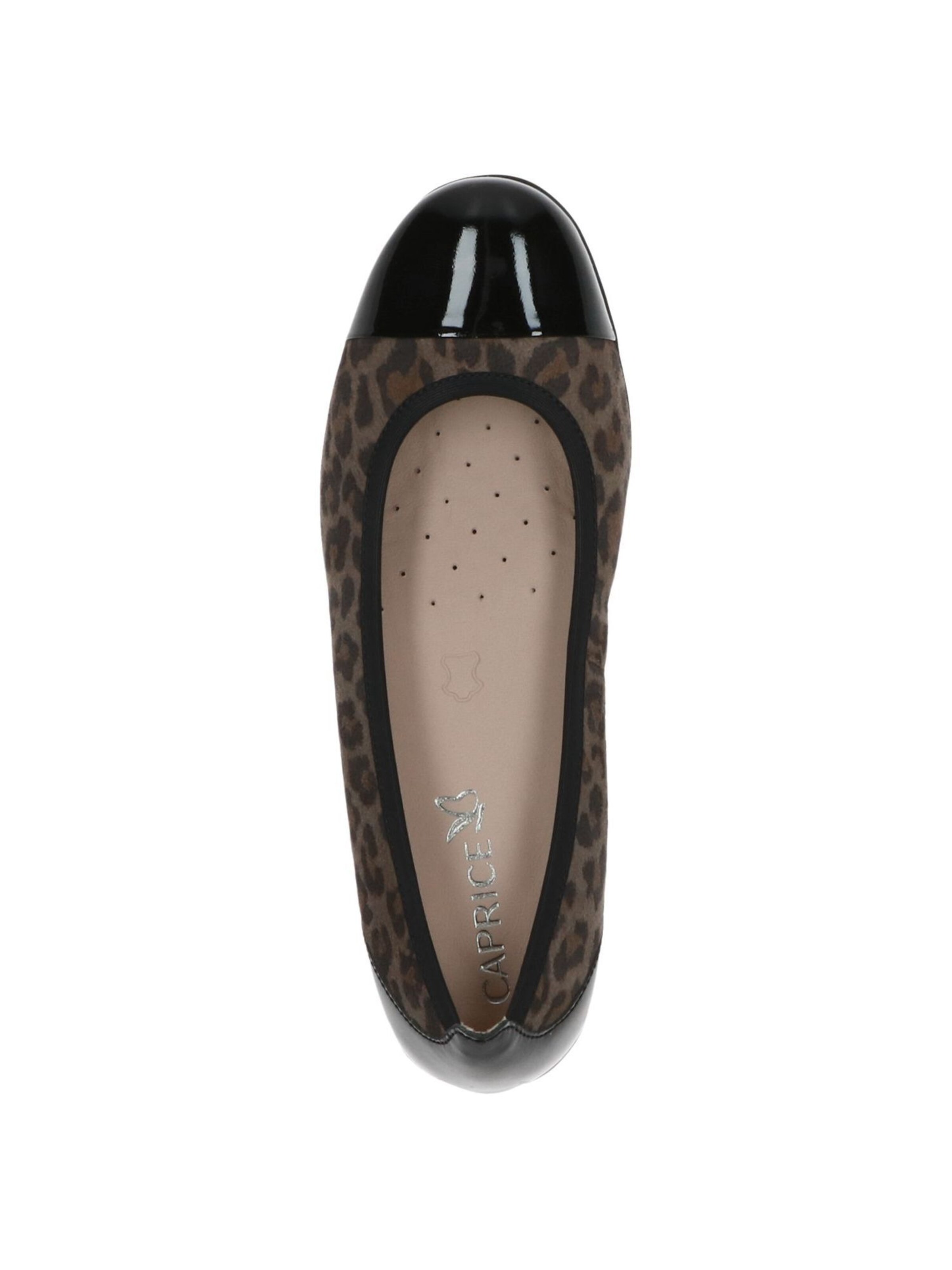 CAPRICE Ballet Flats in Black